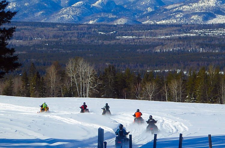 bonvoyage custom snowmobile tours